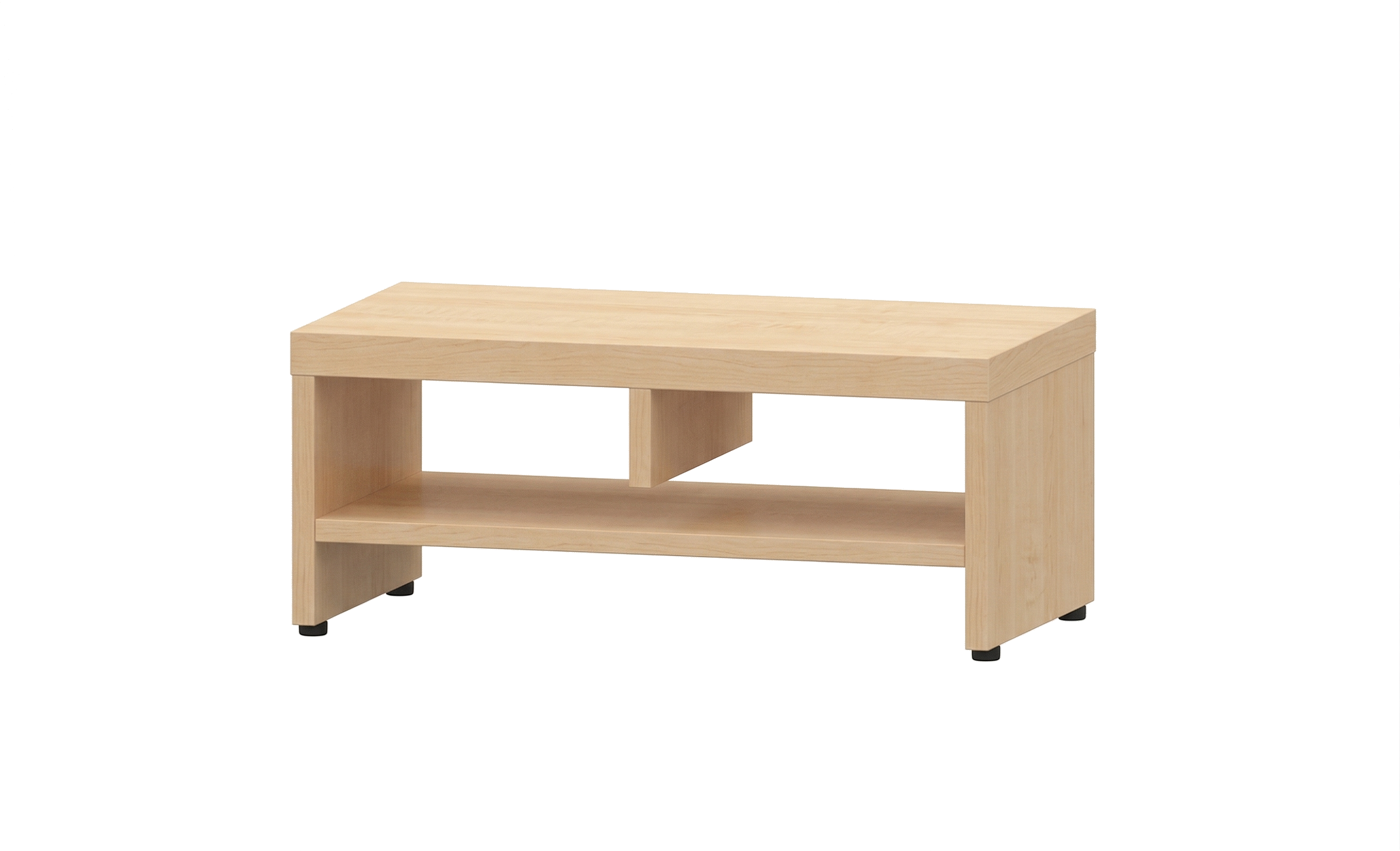 Garderobenbank | 2 Fächer - Basic | 62 x 26 x 33 cm