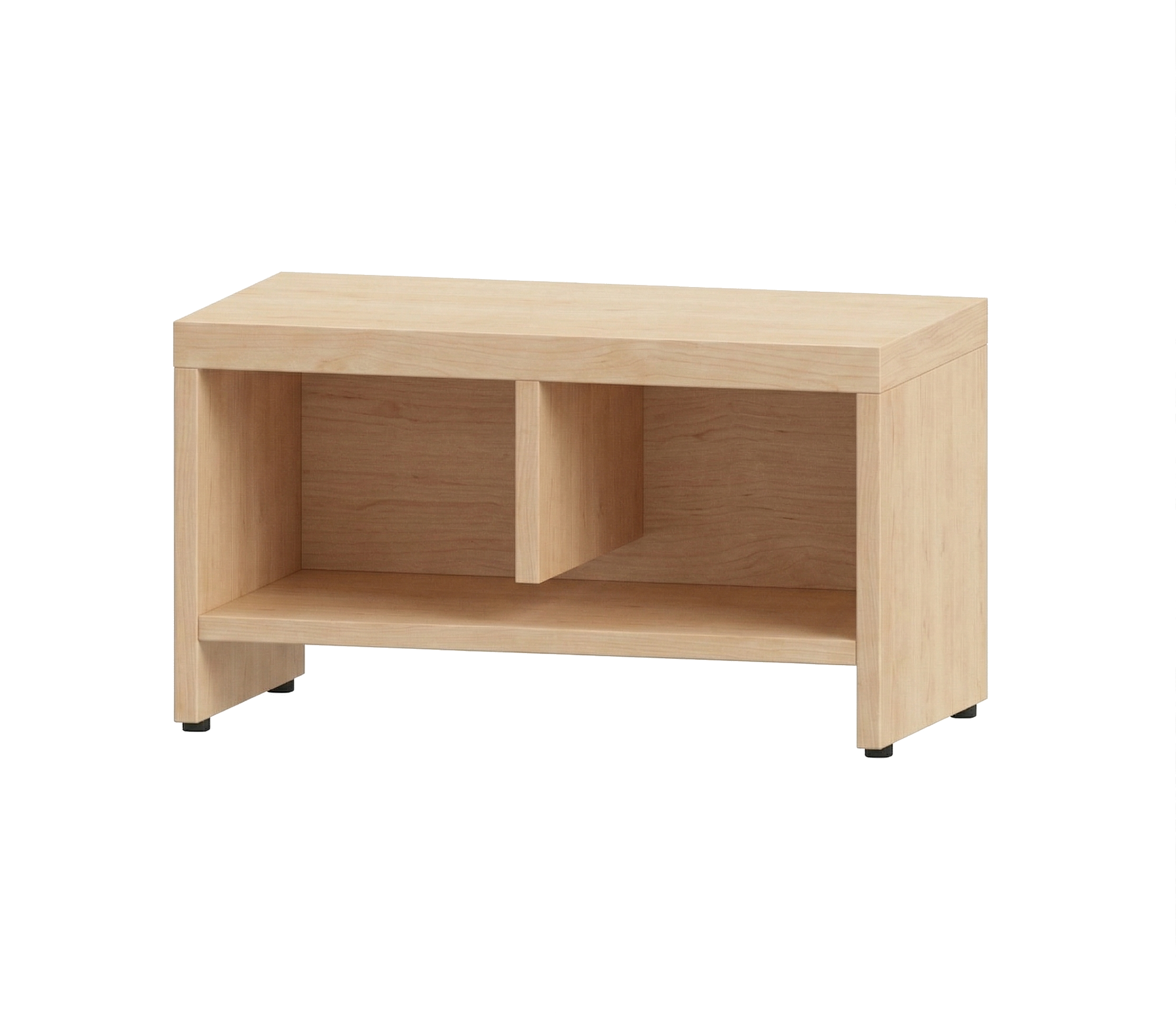 Garderobenbank | 2 Fächer -  Basic | 62 x 35 x 33 cm
